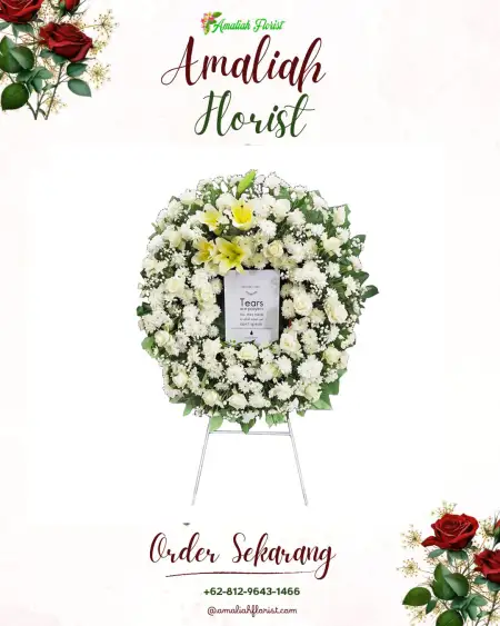 Krans Bunga Duka Selagai Lingga